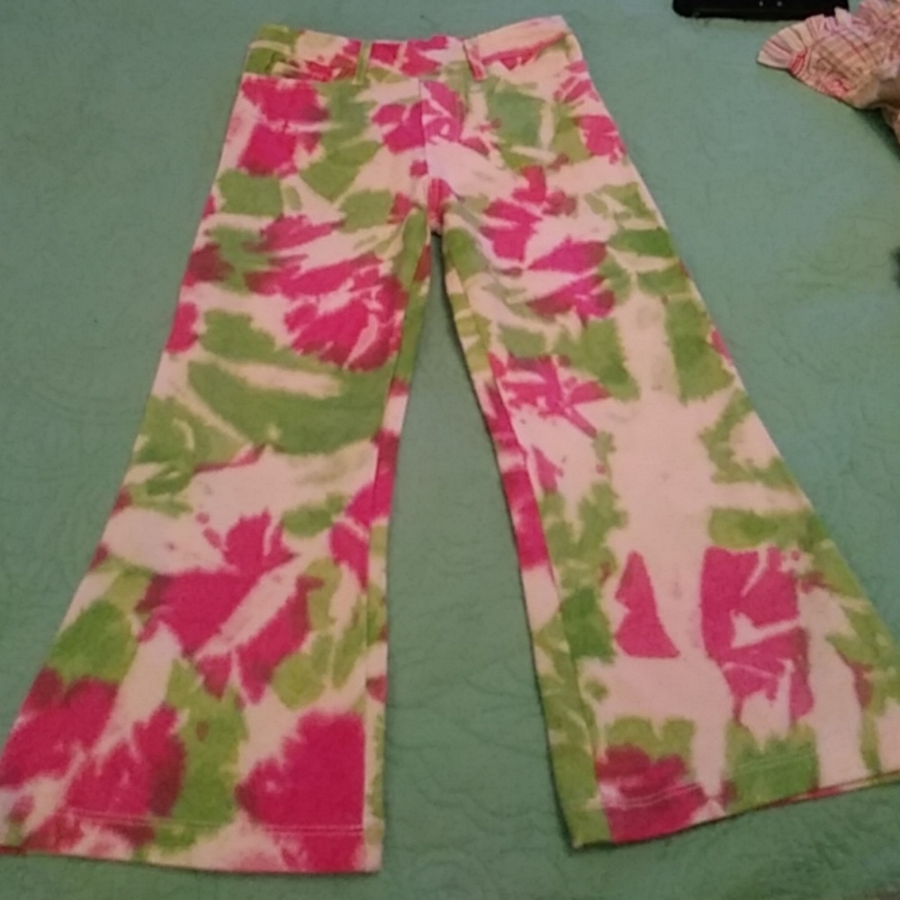 Girls Pants Tye Dye by Flowers by Zoe